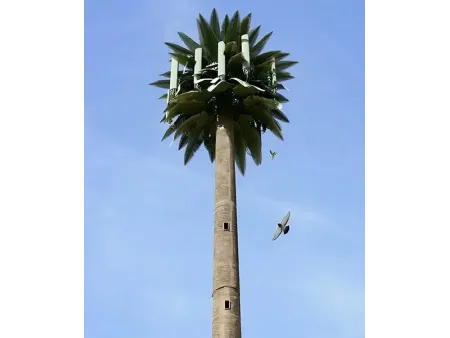 Camouflaged Communication Tower (Palm Tree Tower)
