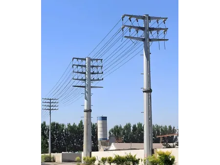Monopole Power Transmission Tower