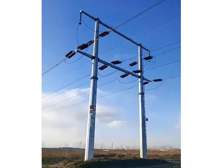 Monopole Power Transmission Tower