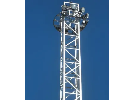 4-Legged Angular Steel Light Tower