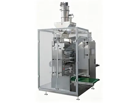 DXDK950Q, Full-Servo  4-Side Seal Sachet Packaging Machine for Granule & Liquid