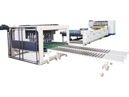 2-Ply Slitter Cut-Off Stacker Machine