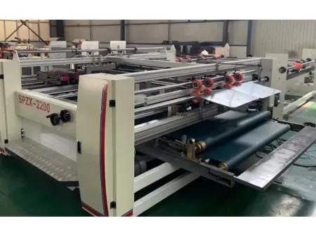 Semi-Automatic Folder Gluer for Two-Piece Box