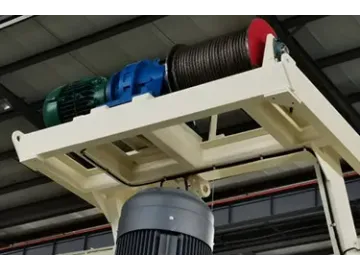 Planetary Concrete Mixer with Skip Hoist