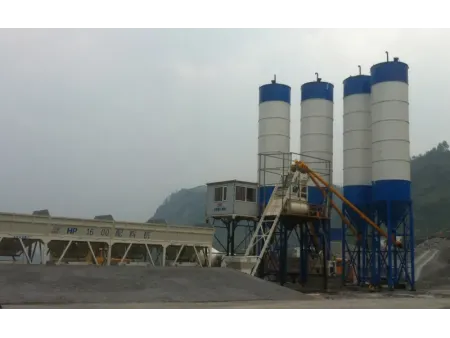 Stationary Concrete Batching Plant