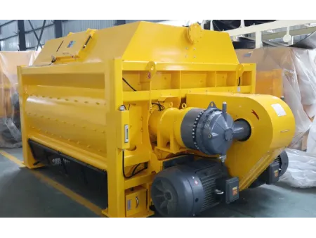 Twin Shaft Concrete Mixer