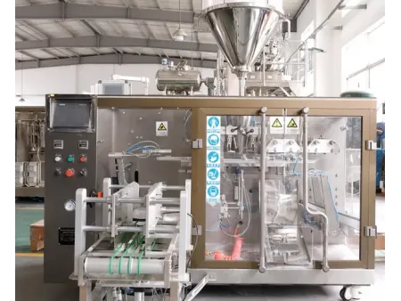Premade Pouch Packaging Machine (1-Nozzle Filling, 5 Stations)