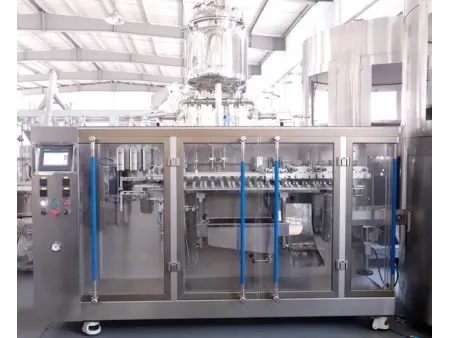 Premade Pouch Packaging Machine, 2-Nozzle Filling