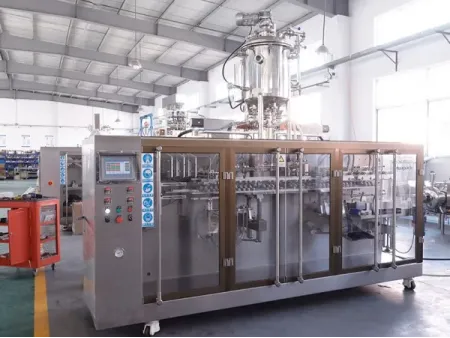 Premade Pouch Packaging Machine, 2-Nozzle Filling