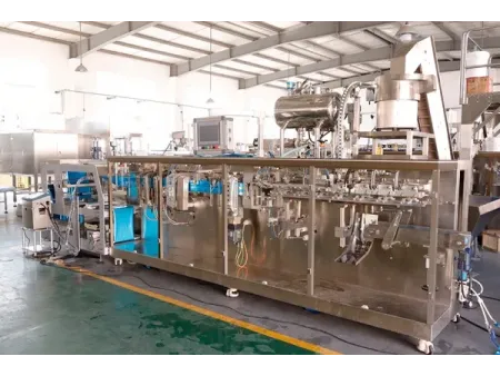 Spouted Stand-Up Pouch HFFS Packaging Machine, 1-Nozzle Filling
