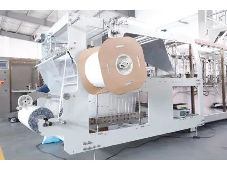 Zipper Stand-Up Pouch HFFS Packaging Machine, 1-Nozzle Filling