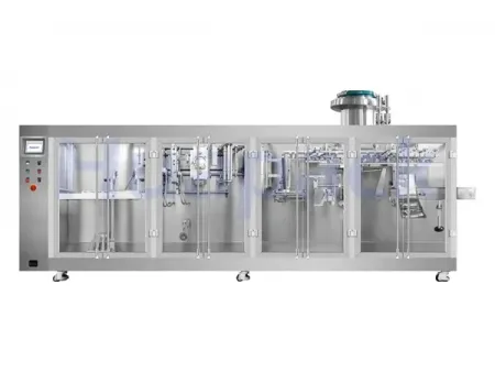 Flat Pouch HFFS Packaging Machine, 1-Nozzle Filling