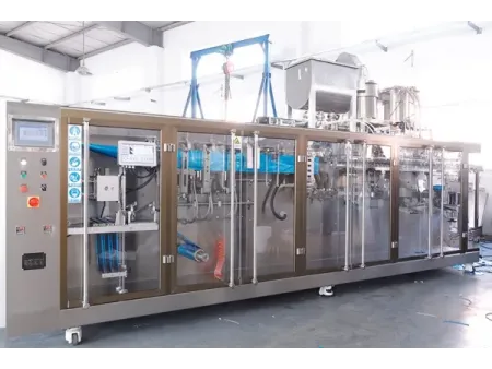 Spouted Pouch HFFS Packaging Machine, 2-Nozzle Filling