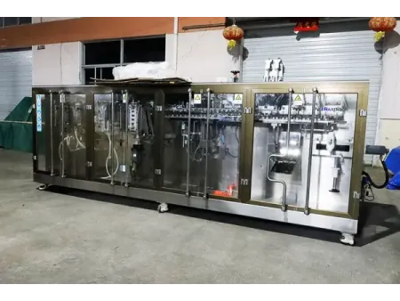 Stand-Up Pouch HFFS Packaging Machine, 2-Nozzle Filling