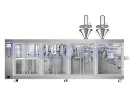 Zipper Pouch HFFS Packaging Machine, 1-Nozzle Filling