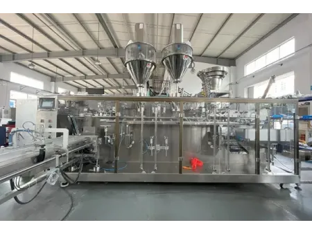 Servo Driven Premade Pouch Packaging Machine, 1-Nozzle Filling