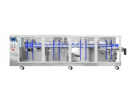 Servo Driven Premade Pouch Packaging Machine, 2-Nozzle Filling