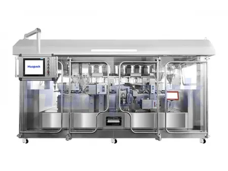Servo Driven Flexible Pouch Packaging Machine, Continuous Motion