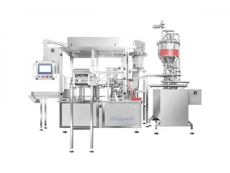 Spouted Pouch Filling and Capping Machine