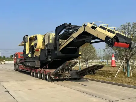 300 TPH Mobile Crushing Plant in Guangxi