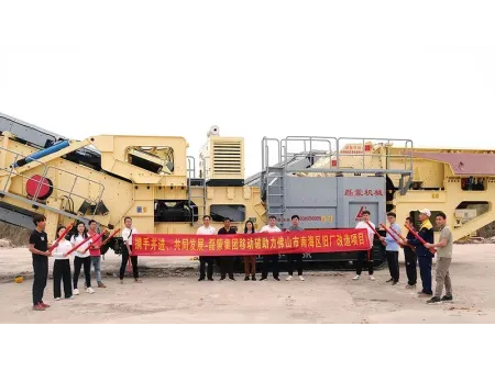 350 TPH Construction Waste Recycling Plant in Foshan