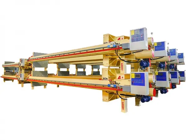 Hydraulic Plate and Frame Filter Press | High Pressure Sludge ...