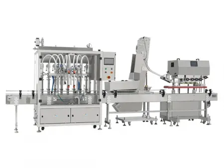 Automatic Servo-Driven Filling & Capping Machine