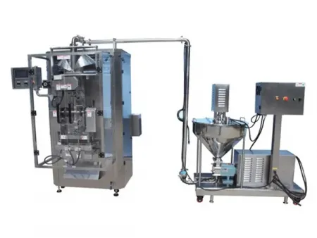 Vertical Form Fill Seal Machine for Air Free Liquid Packs