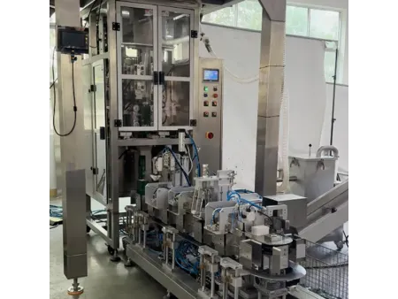Vertical Form Fill Seal Machine for Quad Seal Bags