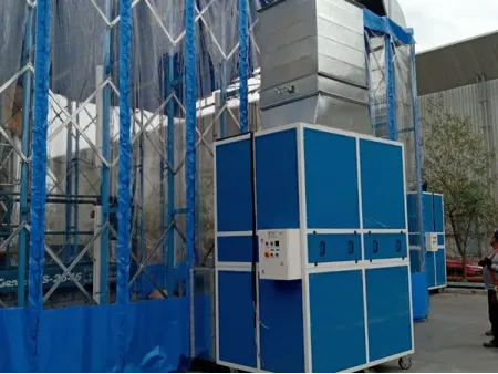 Retractable Paint Booth