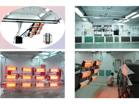 Infrared Paint Curing Lamp