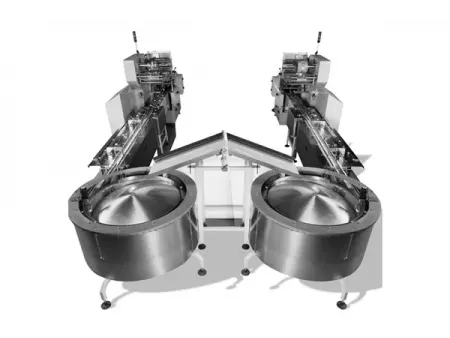 Automatic Packaging System with Dual Bowl Feeder