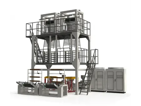 Double Die-Head Blown Film Machine