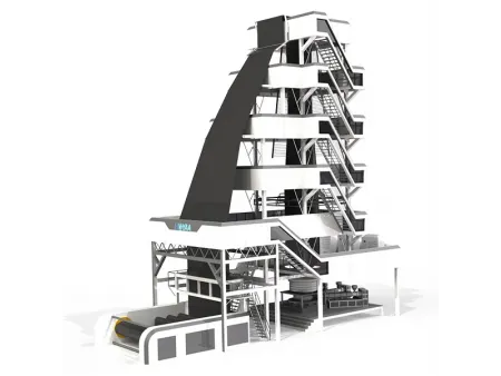 Geomembrane Blowing Machine (6–8m Wide Width)