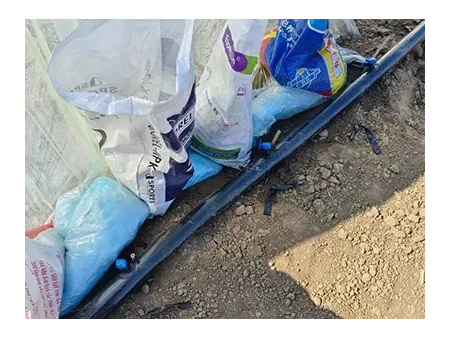 Pre-Installed Outlet Layflat Hose Making Machine