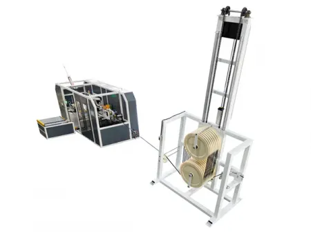 PE Pipe Coiling & Strapping Machine