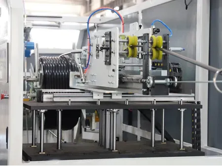 PE Pipe Coiling & Strapping Machine