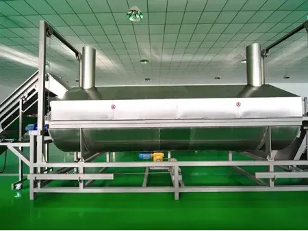 Nuts Frying Machine  (Continuous Deep Fryer)