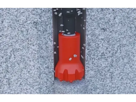 Excavator-Mounted Drill Splitter