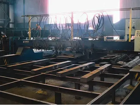 Flame Straightening Machine