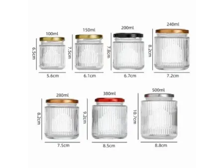 Glass Food Storage Jars