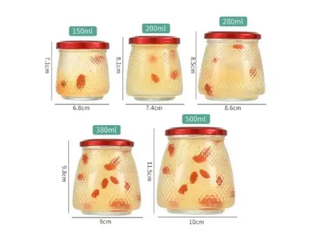 Glass Food Storage Jars
