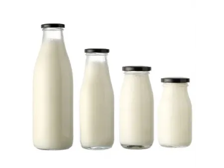 Glass Milk Bottles