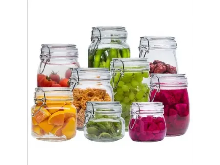 Glass Storage Jars & Wide Mouth Jars