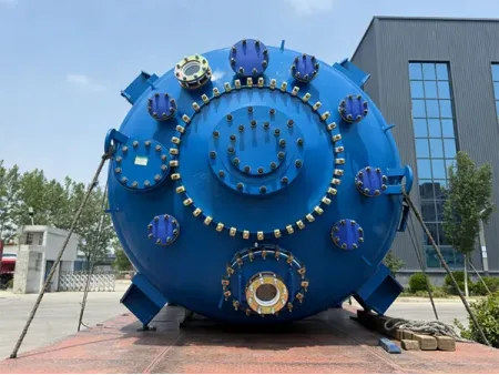 Half-Pipe Jacketed Reactor, Glass-Lined Reactor Vessel