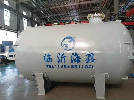 Horizontal Glass-Lined Storage Tank