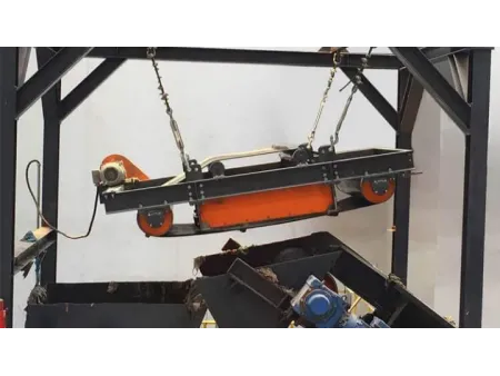 Overhead Magnetic Separator, Suspended Permanent Magnets