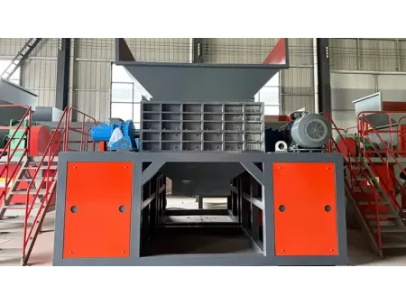 Stationary Pre-Shredder, Twin-Shaft Shredder