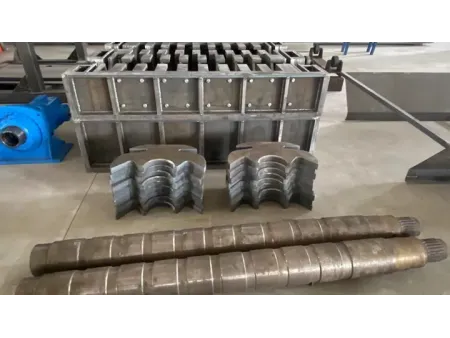 Stationary Pre-Shredder, Twin-Shaft Shredder