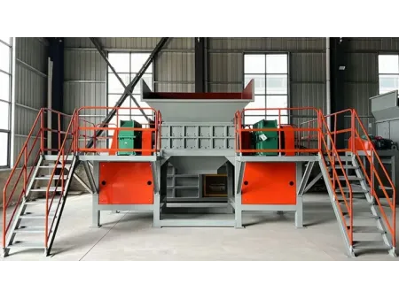 Two-Shaft Shredder, Waste Shredder